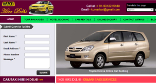 taxi hire delhi
